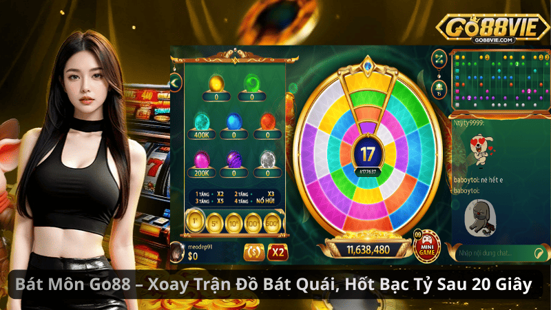 Bát Môn Go88 – Xoay Trận Đồ Bát Quái, Hốt Bạc Tỷ Sau 20 Giây 